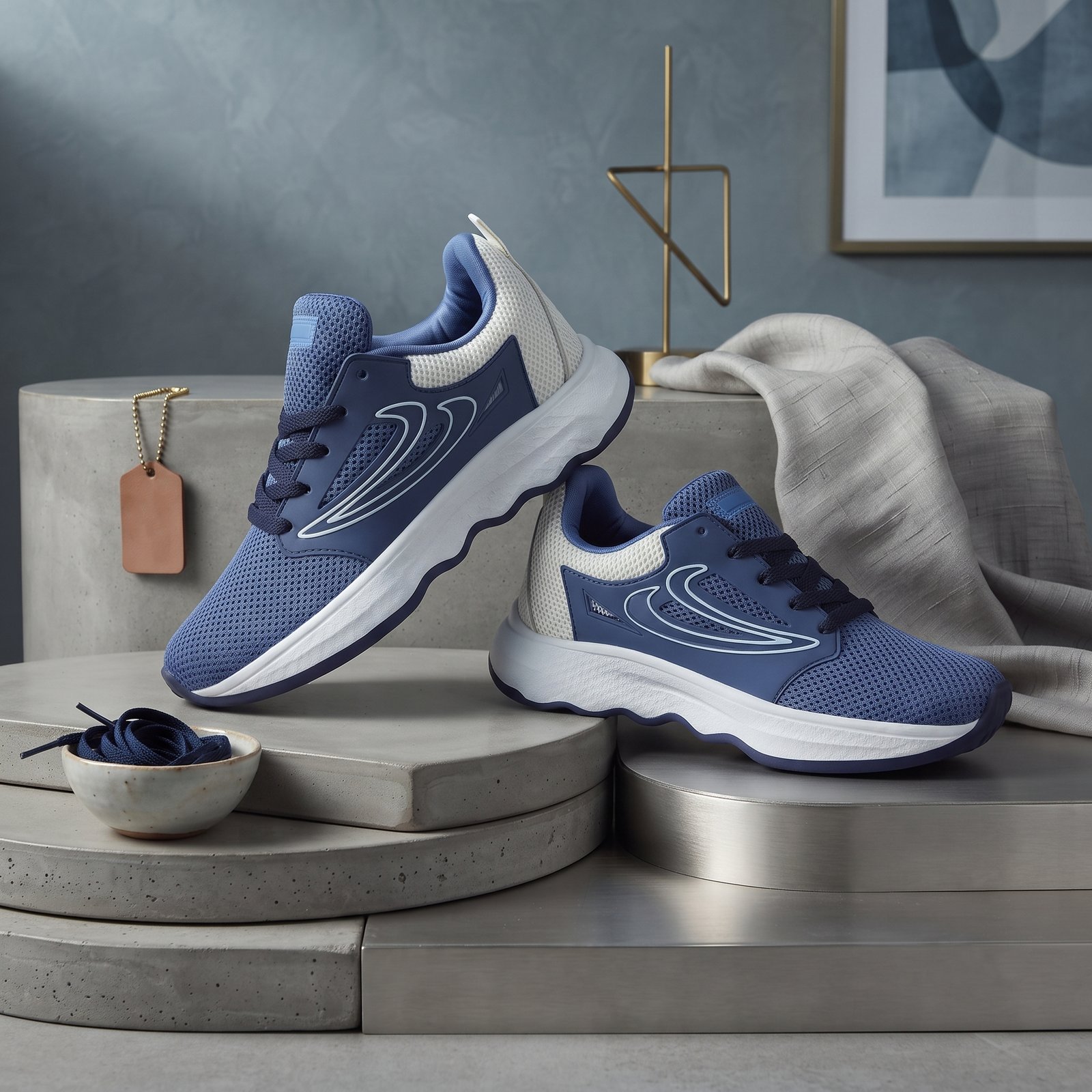 Men's Casual Lace-Up Sneakers